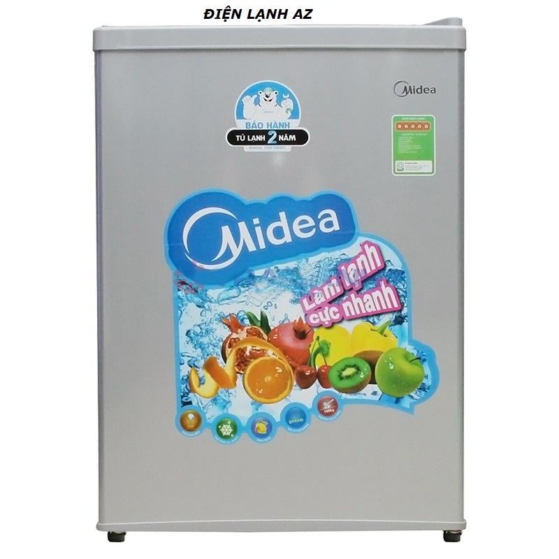 Tủ lạnh Midea 90 lít HF-122TTY giá tốt, có trả góp
